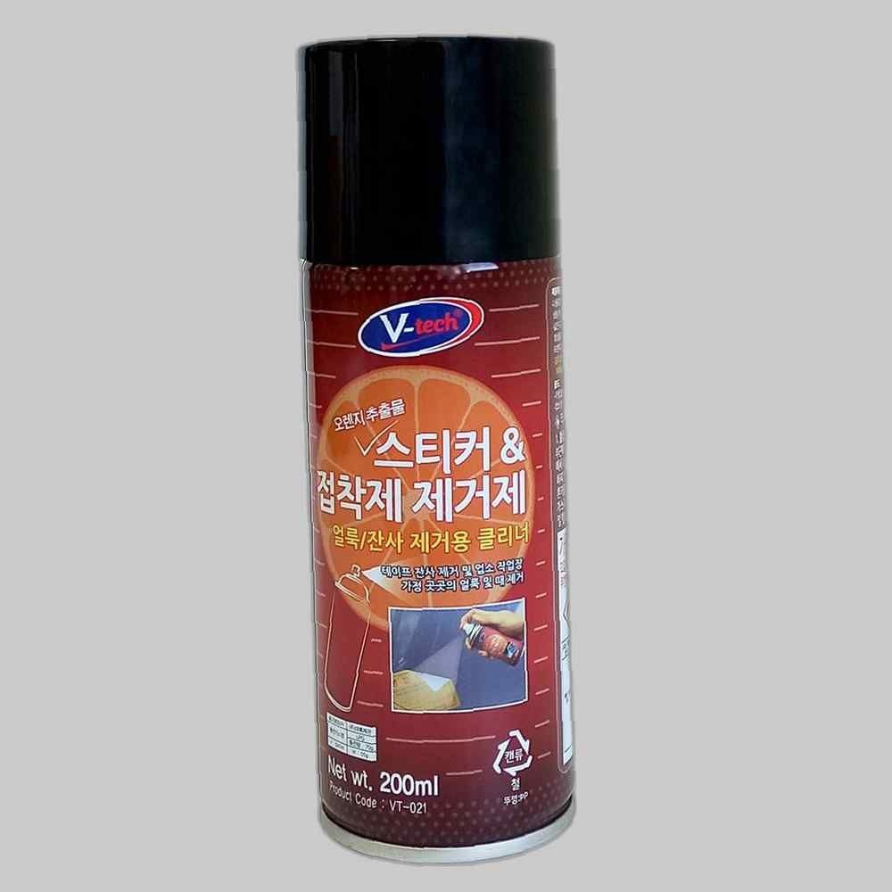에스엠산업 브이텍 얼룩 잔사 스티커 제거제 200ml VT-021