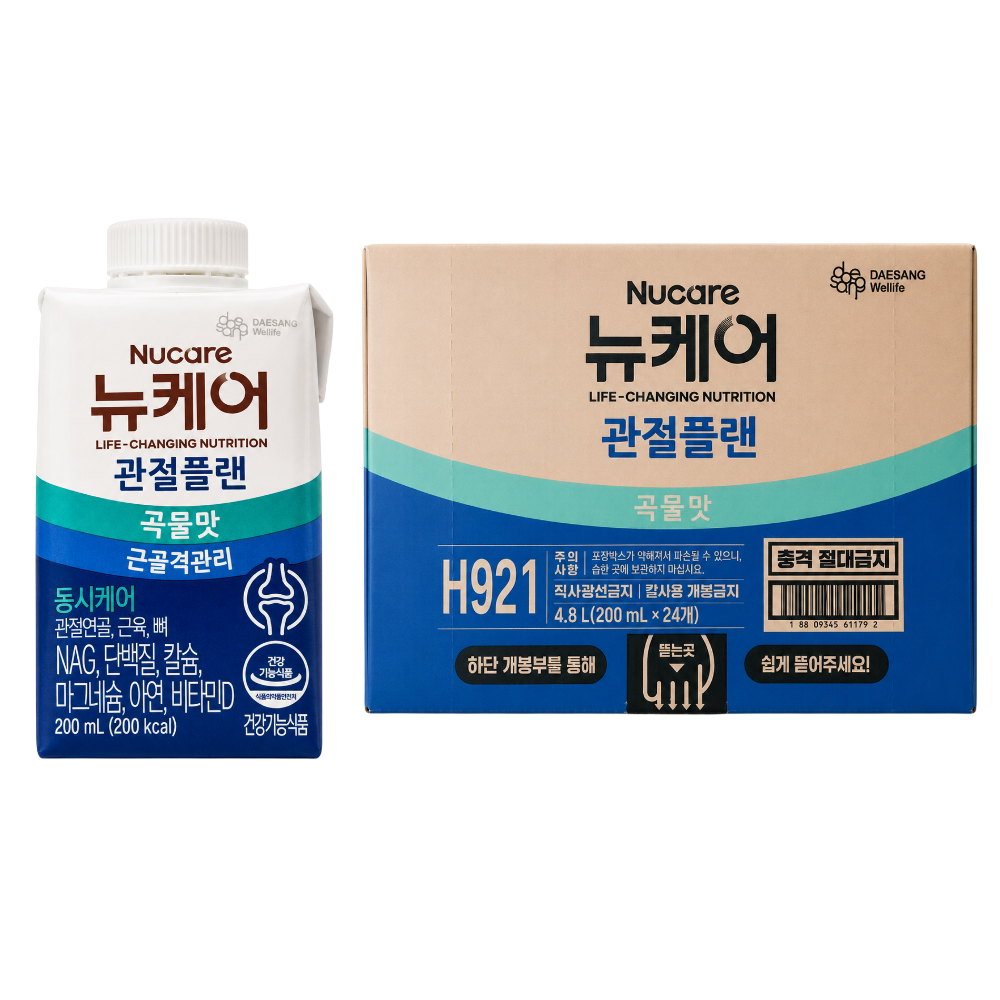 [오늘출발] 뉴케어 관절플랜 곡물맛 200ml X 24개