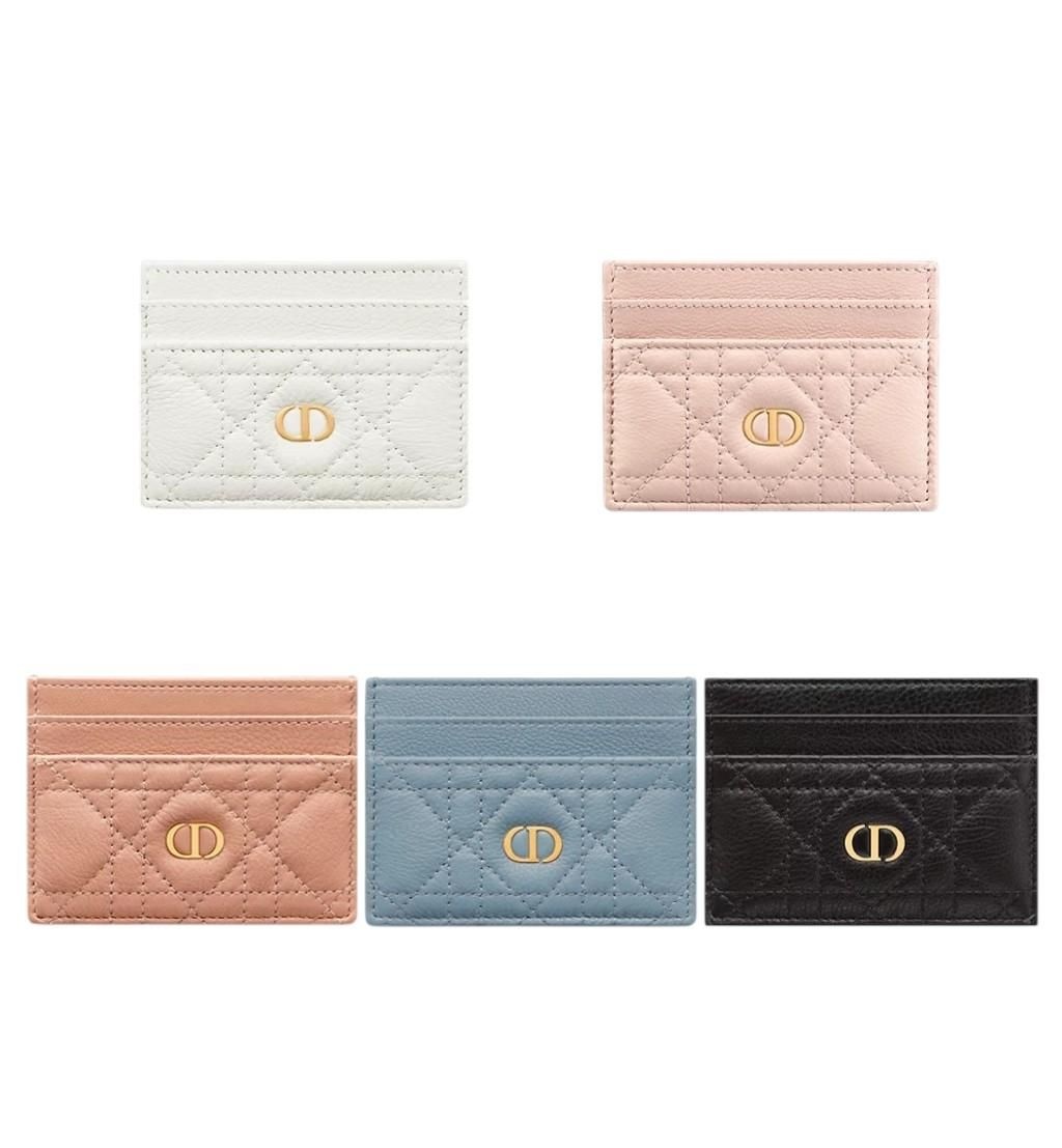 디올라 디올 Dior Caro Freesia 카드 지갑 S5130UWHC_M030