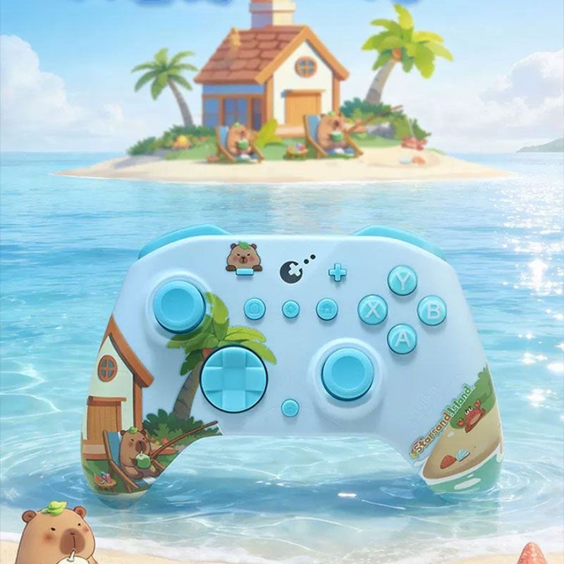 [해외] 굴리킷 GuliKit ES Pro 별모래섬 스토리 콜라보 무선 게임패드 Switch2 지원 PC/안드로이드/Xbox 호환