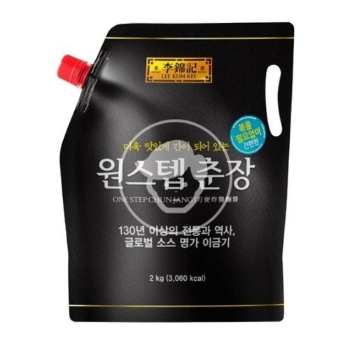 이금기 원스텝 춘장 2kg 4kg 소스 간편조리 중화요리 짜장소스 (이금기 원스텝 춘장 2kg)