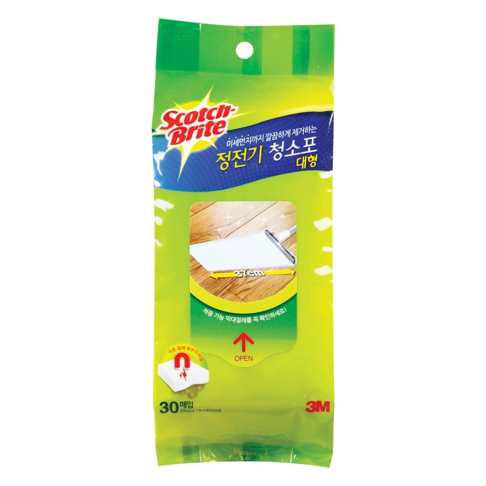 3M 3M/스카치브라이트 정전기청소포/대형 30매