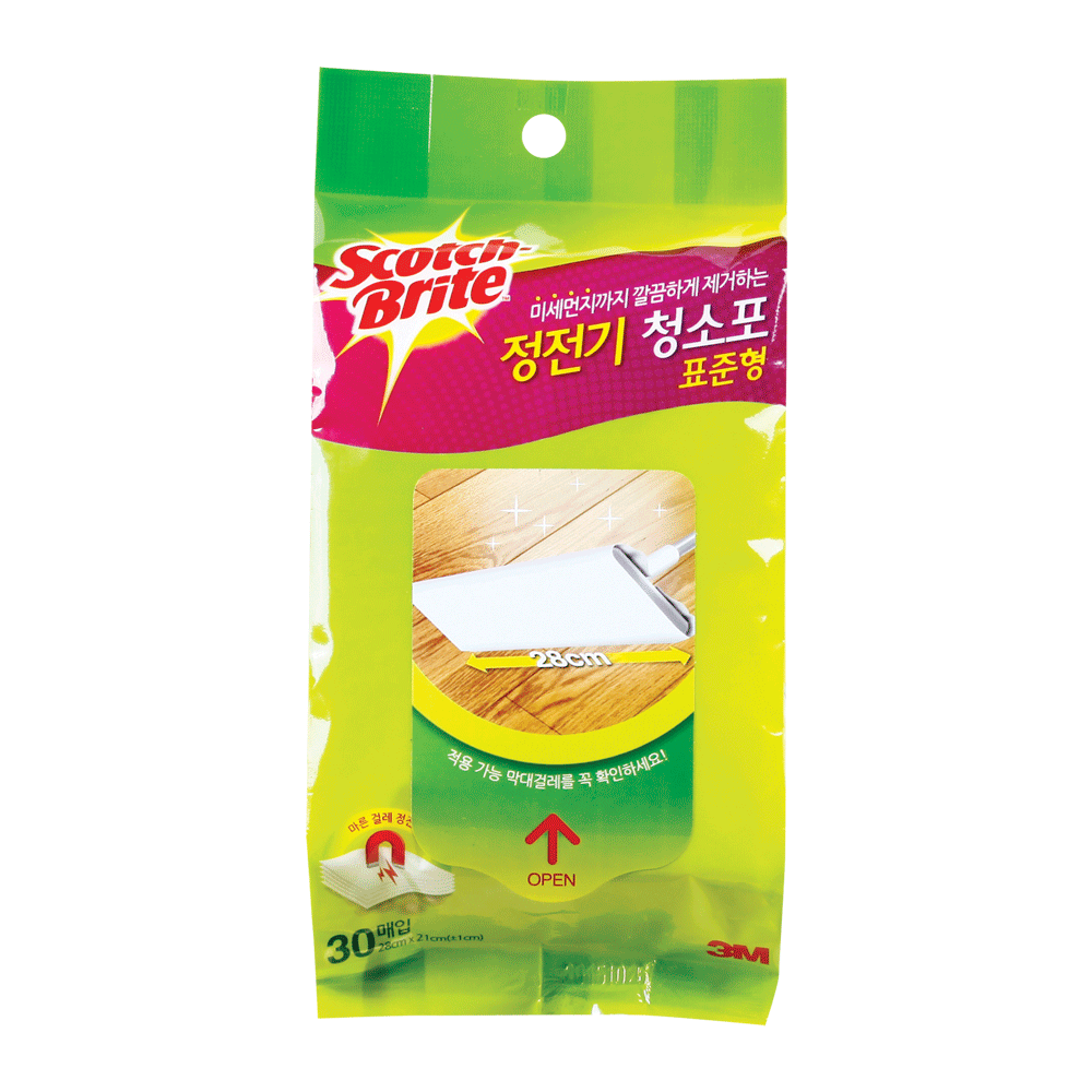 3M 3M/스카치브라이트 정전기청소포/표준형 30매