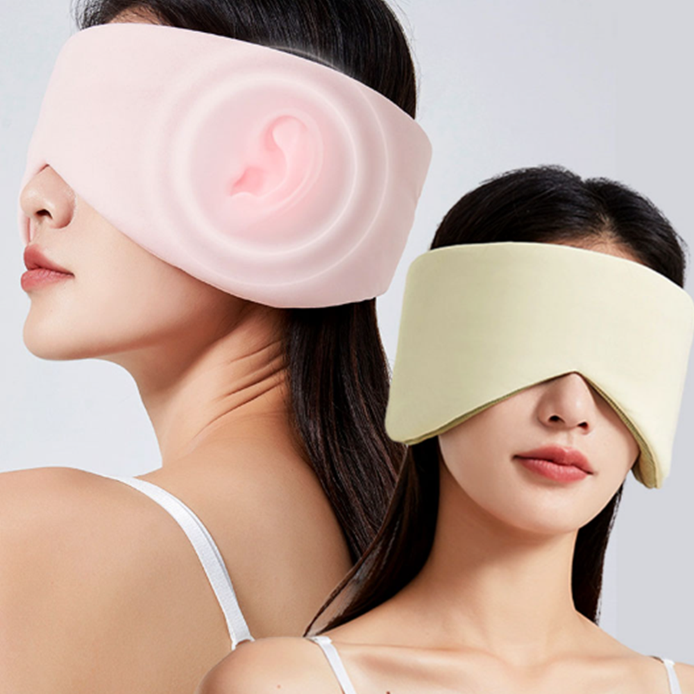 (주)엘앤디 360도 풀커버 컴포트 귀안아픈 수면 안대 아이 마스크 양면 눈가리개 교대근무 꿀잠 숙면 여행 필수품