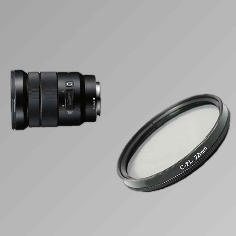 코어블루 소니 SELP18105G 렌즈필터 72mm CPL 호환용/ALLDA