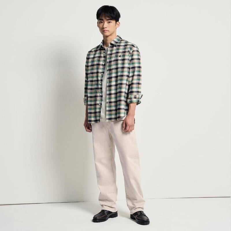 <매장정품> BEANPOLE 빈폴 [SS26]컴포트핏 컬러 데님 팬츠 - 아이보리 :BC6121C720 1621984