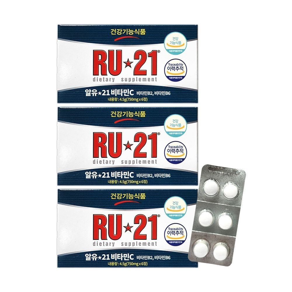 스피릿사이언스 알유21 (RU-21) x 3개세트 / 비타민C 숙취해소제