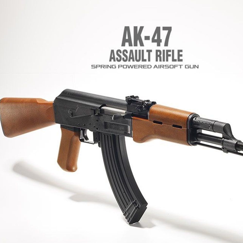 AK47 에어소프트 비비탄총 서바이벌장비 남자중딩선물