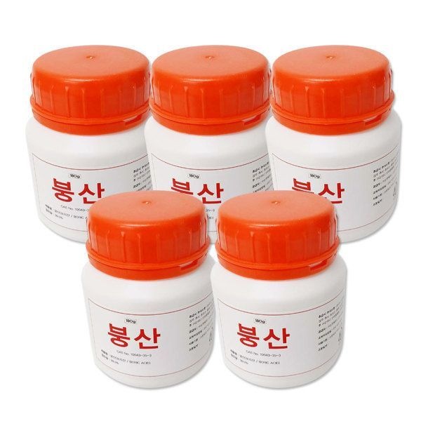 삼현제약 붕산 180g 살균소독 바퀴벌레 퇴치 붕산가루 x 5개