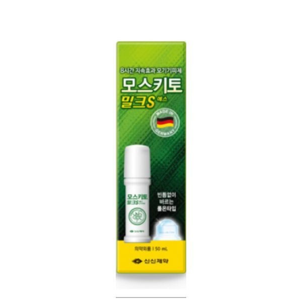 모스키토밀크 S 모기기피제 50ml X2개 롤온