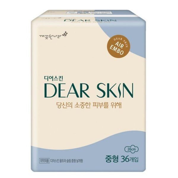 디어스킨 에어엠보 중형 36개입