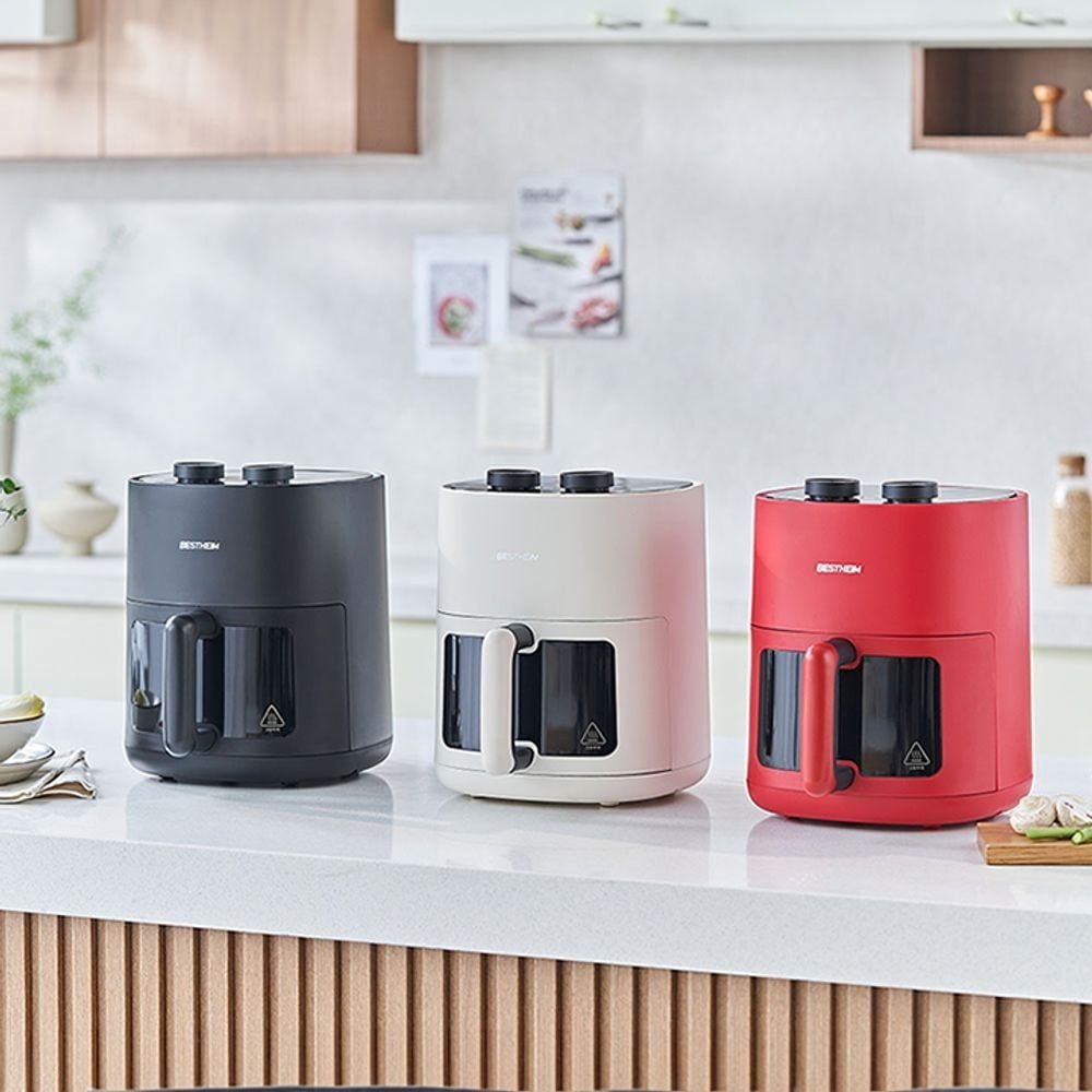 에어프라이어 베스트하임 더건강한 투명도어 4.5L 저소음