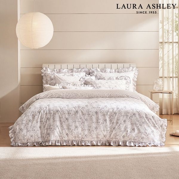 [롯데백화점] 로라애슐리 벨리아 바이오워싱 60수 고밀도 면 이불커버 S 155x210 R11E3VEA01 JD