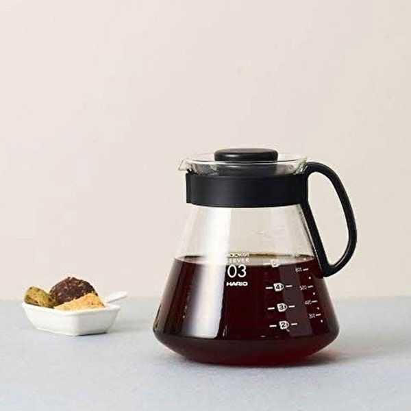 고품질 하리오 블랙서버 800ml 커피서버 드립서버 유리주전자 드립커피주전자 핸드드립주전자 WFM64Q4