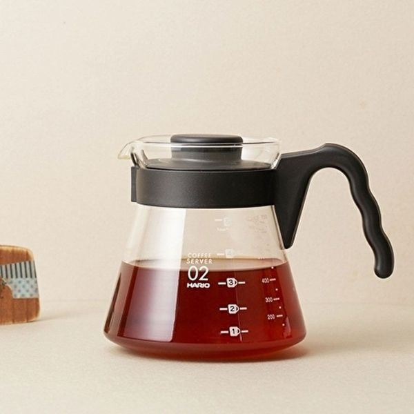 고품질 하리오 뉴 서버 700ml 커피 드립서버 내열유리 주전자 드립커피주전자 핸드드립주전자 WFM64Q7