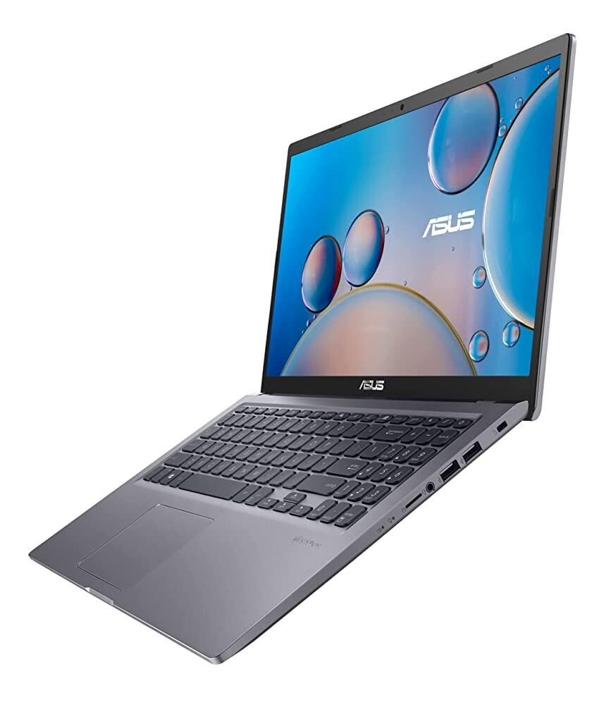 ASUS VivoBook 15 F515 노트북, 15.6인치 FHD 디스플레이, 인텔 i3-1115G4 CPU, 8GB DDR4 RAM, 128GB SSD, S 모드의 윈도우 11 홈, 슬레