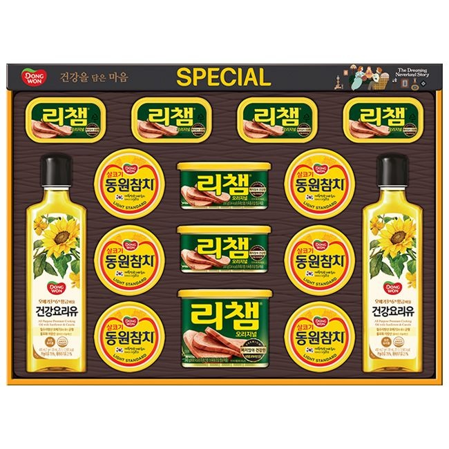 동원 선물세트 스페셜 39호 x 1세트 / 참치 햄 통조림 추석 명절 감사 단체