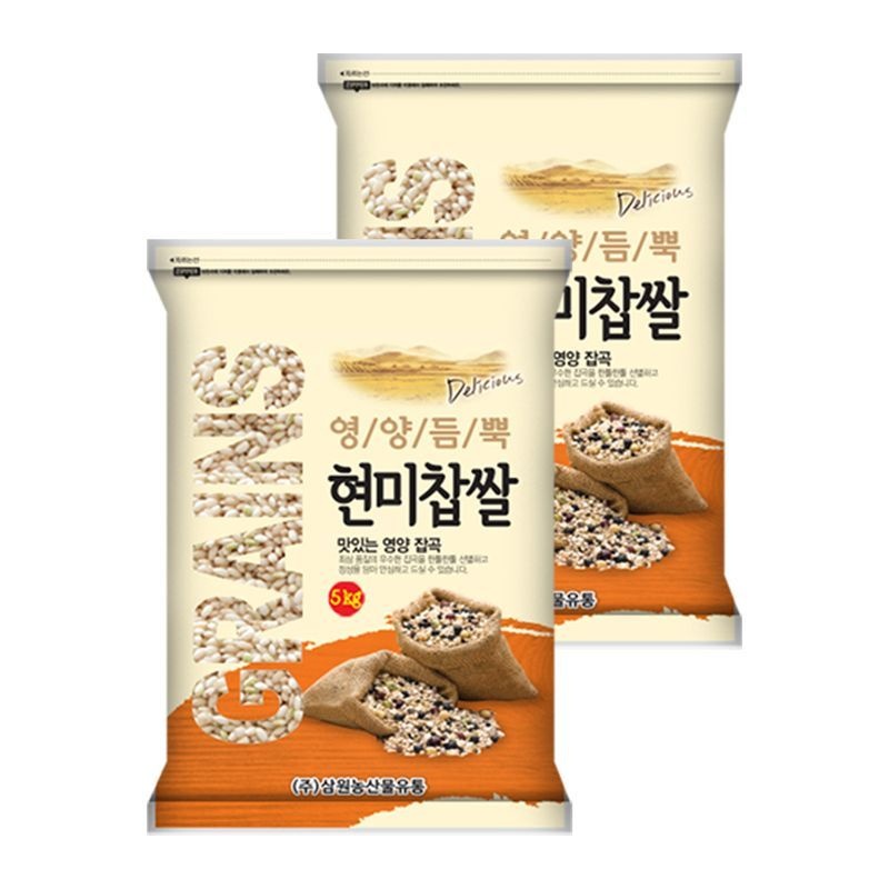 국산 현미찹쌀 10kg(5kg/2개) 햅쌀[35779372]