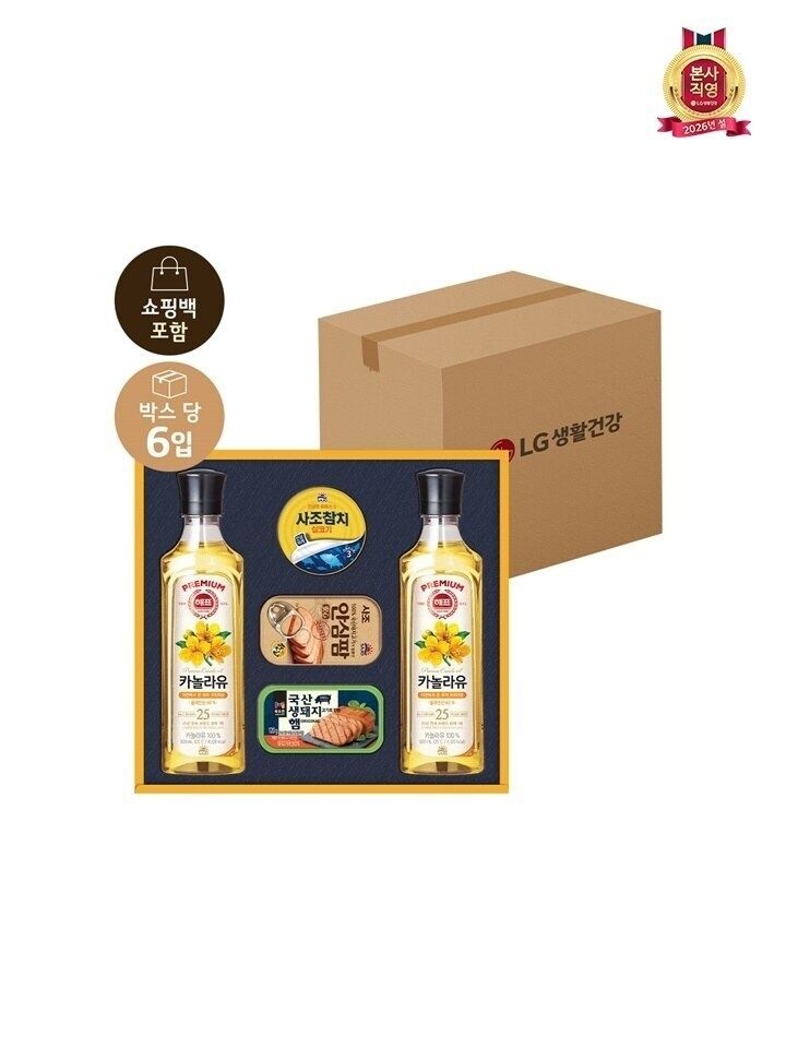 설식품선물세트 프리미엄 햄복합 A호x6개