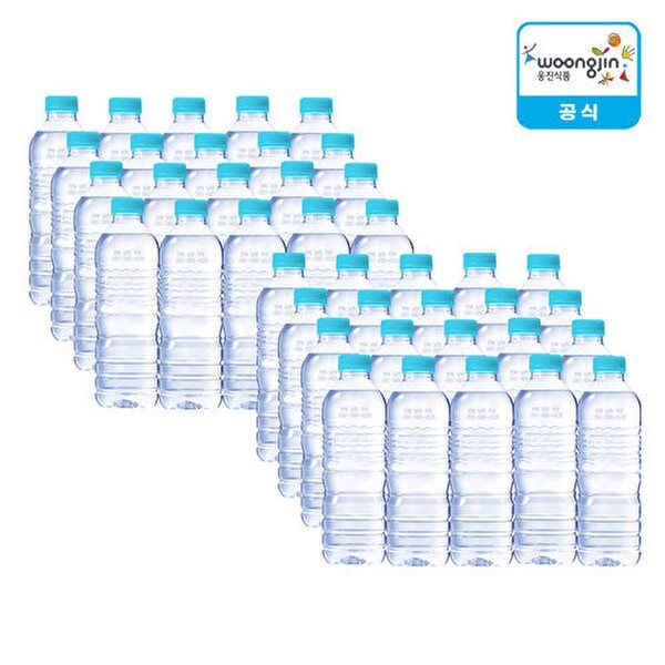 웅진식품 [웅진식품][직배송] 가야G워터 무라벨 생수 500mL X 40병