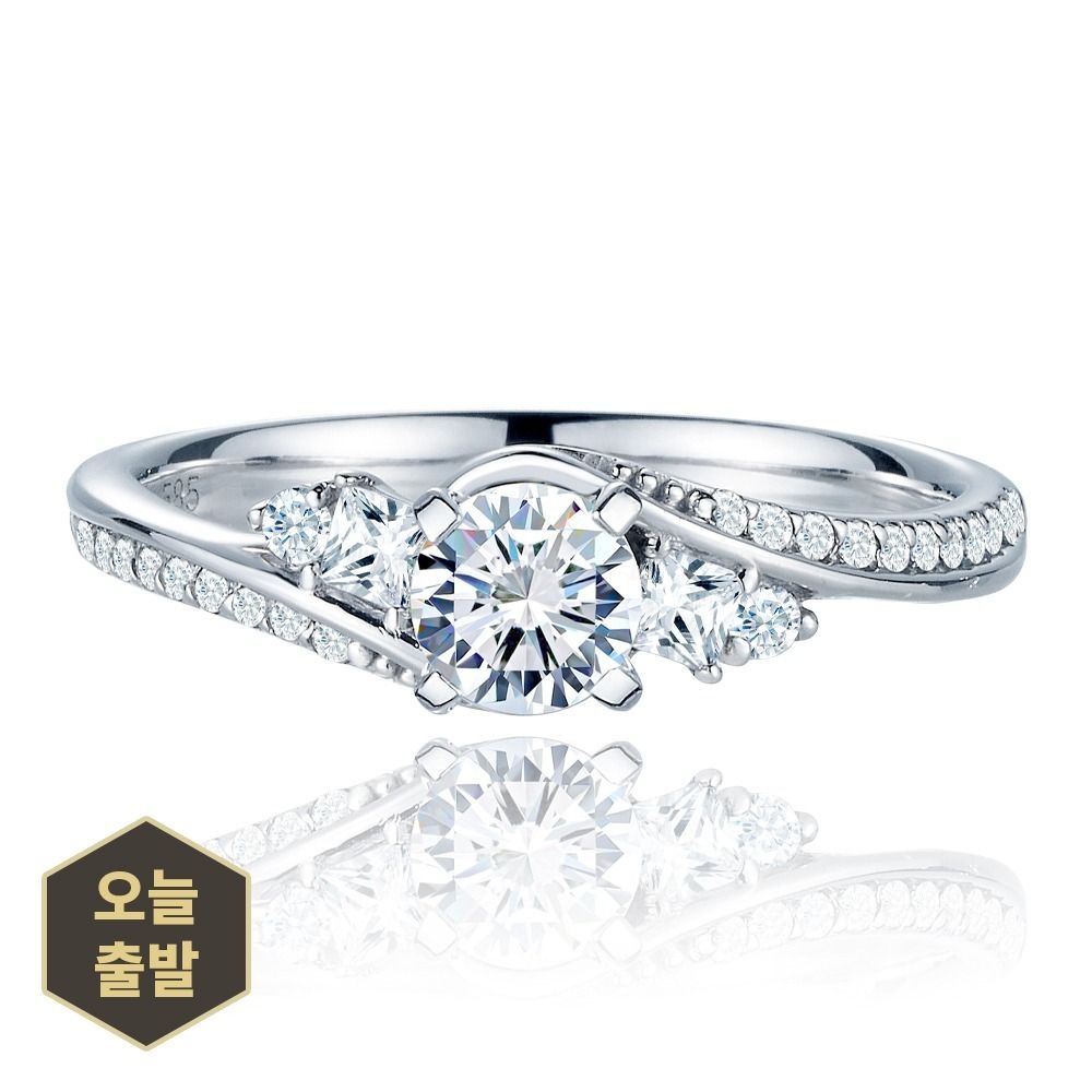 하나다이아몬드 3부 천연다이아몬드 14k 18k 반지 결혼 예물 다이애나 HNDR03201