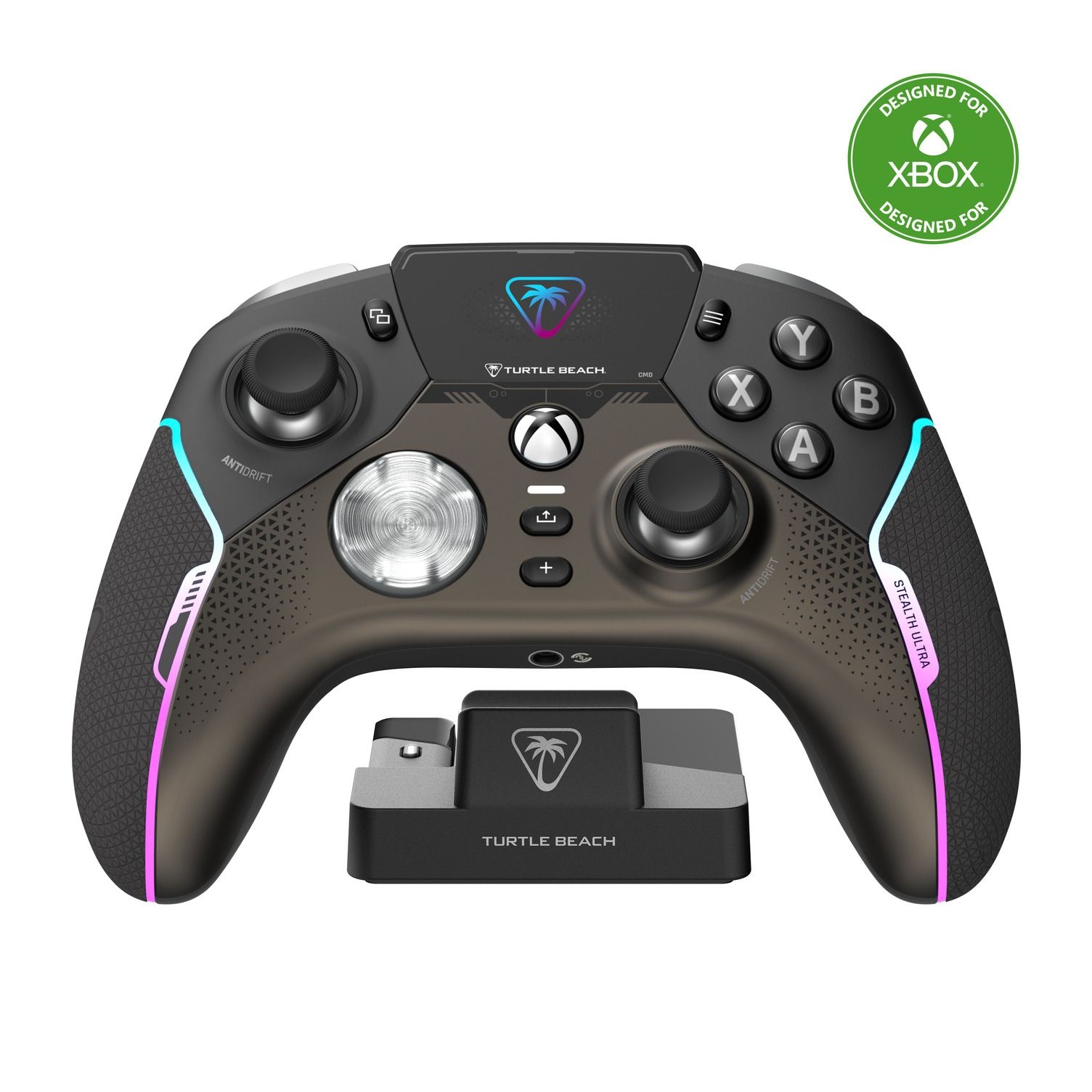 터틀비치 스텔스 울트라 무선 컨트롤러 XBOX & PC 붉은사막 게임패드, 충전독 포함 트리거 진동지원