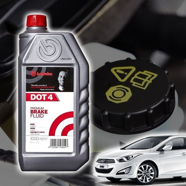 WL i40 DOT4 브레이크고급오일 1L