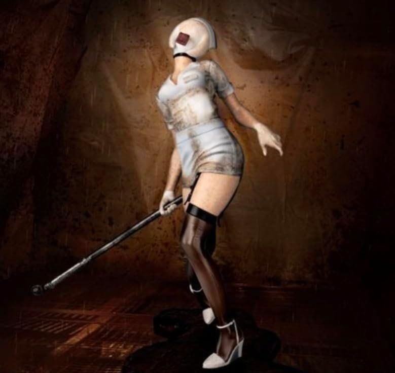 [해외] 코나미 KONAMI 사일런트 힐 2 버블헤드 너스 피규어