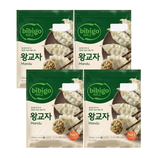 비비고 왕교자 1.05kg 4개