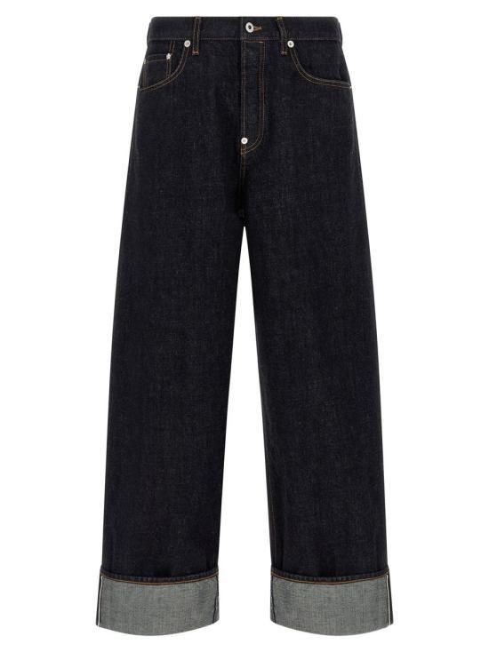 겐조 25FW 겐조 데님 팬츠 FF65DP4216Q1DM RINSE BLUE DENIM DOM