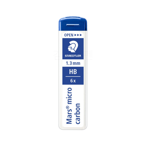 스테들러 마스 마이크로 카본 250 샤프심 1.3mm HB