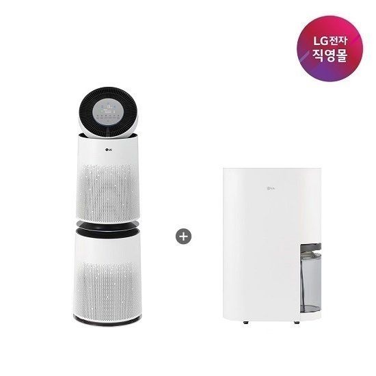 LG 퓨리케어 AI 360  공기청정기+제습기 AS285DWWD+DQ256MWGA