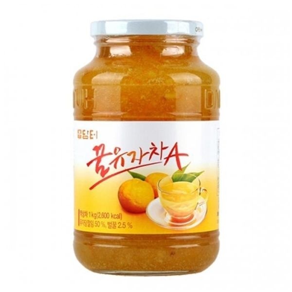 담터 꿀유자차A 1kgx6병.
