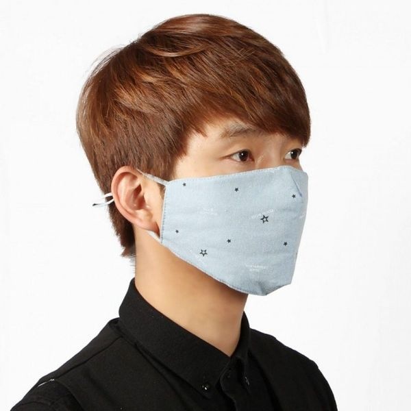 [하프클럽]성인용 3중 구조 다회용 면 소재 마스크