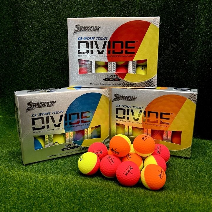스릭슨 SRIXON 스릭슨 오리지널 디바이드 반반공 골프공 3피스