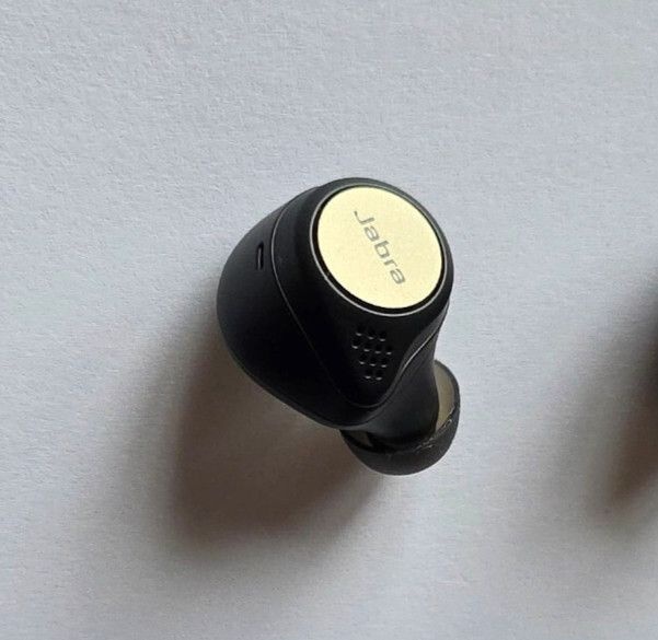 Jabra 미사용 정품 티타늄 블랙 Jabra Elite 75t 액티브 무선 이어폰 (오른쪽) 148476