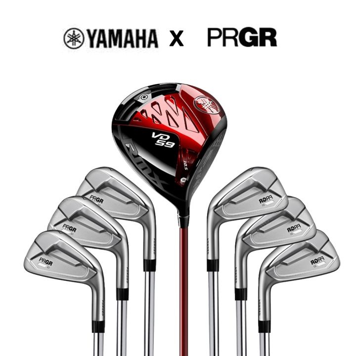 정품 야마하 VD59 남성 드라이버 + PRGR 01 남성6아이언세트