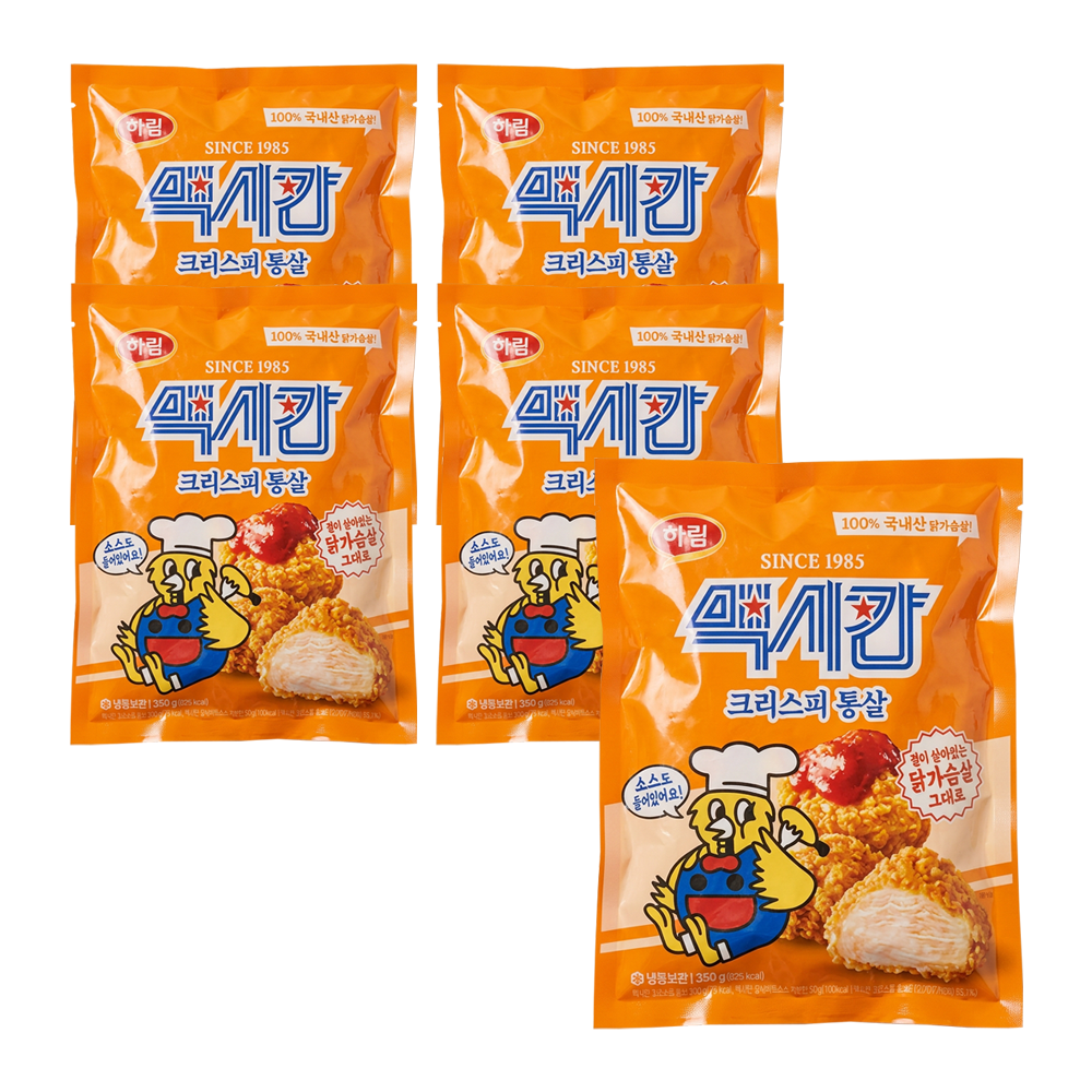 [하림]하림 맥시칸 크리스피통살 350g x 5개 (2026-07-09까지) : 롯데ON