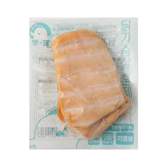 푸드원 맛닭 냉장 훈제 닭가슴살 저염분 200g 30팩 6kg