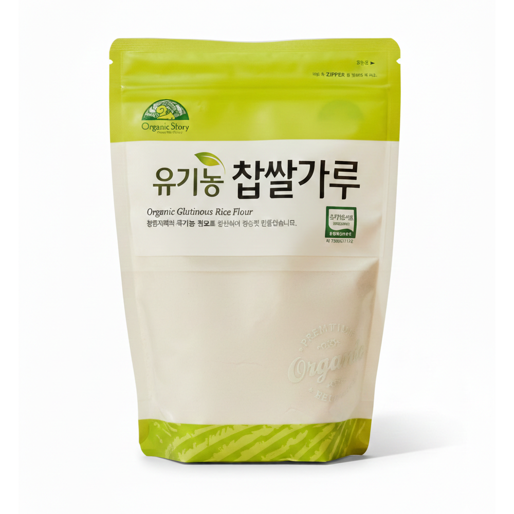 [오늘출발] OrganicStory 유기농 찹쌀가루 500g 1개