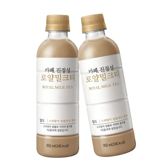 팔도 카페 진정성 로얄 밀크티 350ml x 24개