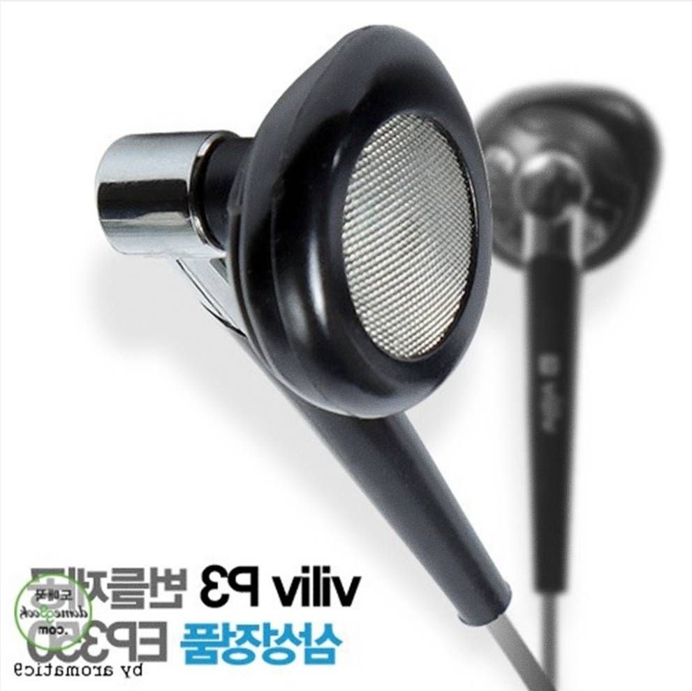유선 오픈형 이어폰 MP3 번들 DMB 안테나 수신 블랙 1개입