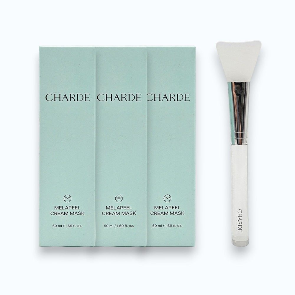 샤르드 멜라필 크림 마스크 50ml 3개 (+브러쉬)