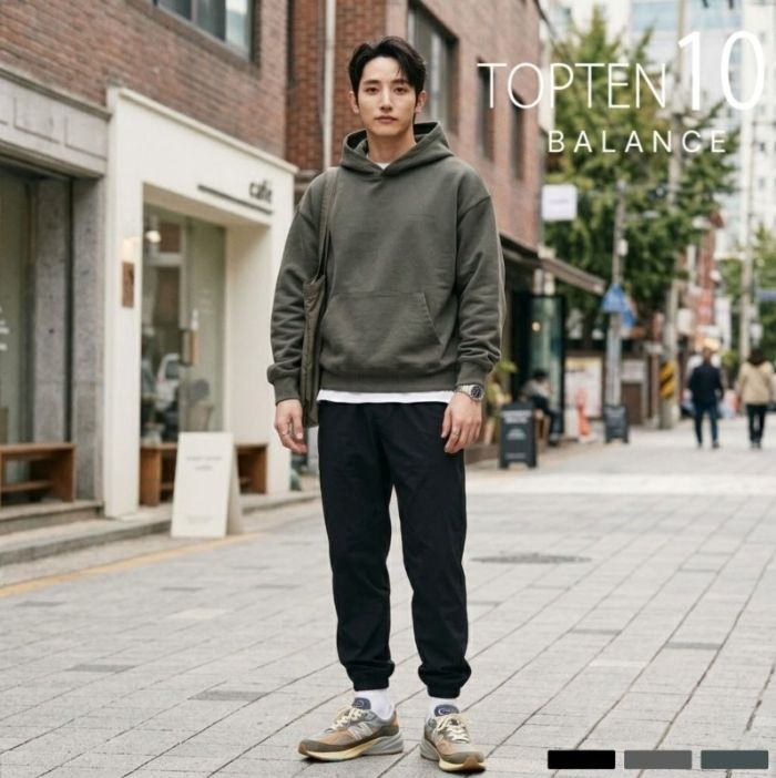 [롯데온] [롯데] 탑텐 밸런스 수퍼 스트레치 남자 조거 바지 (12,120원/3,000원)