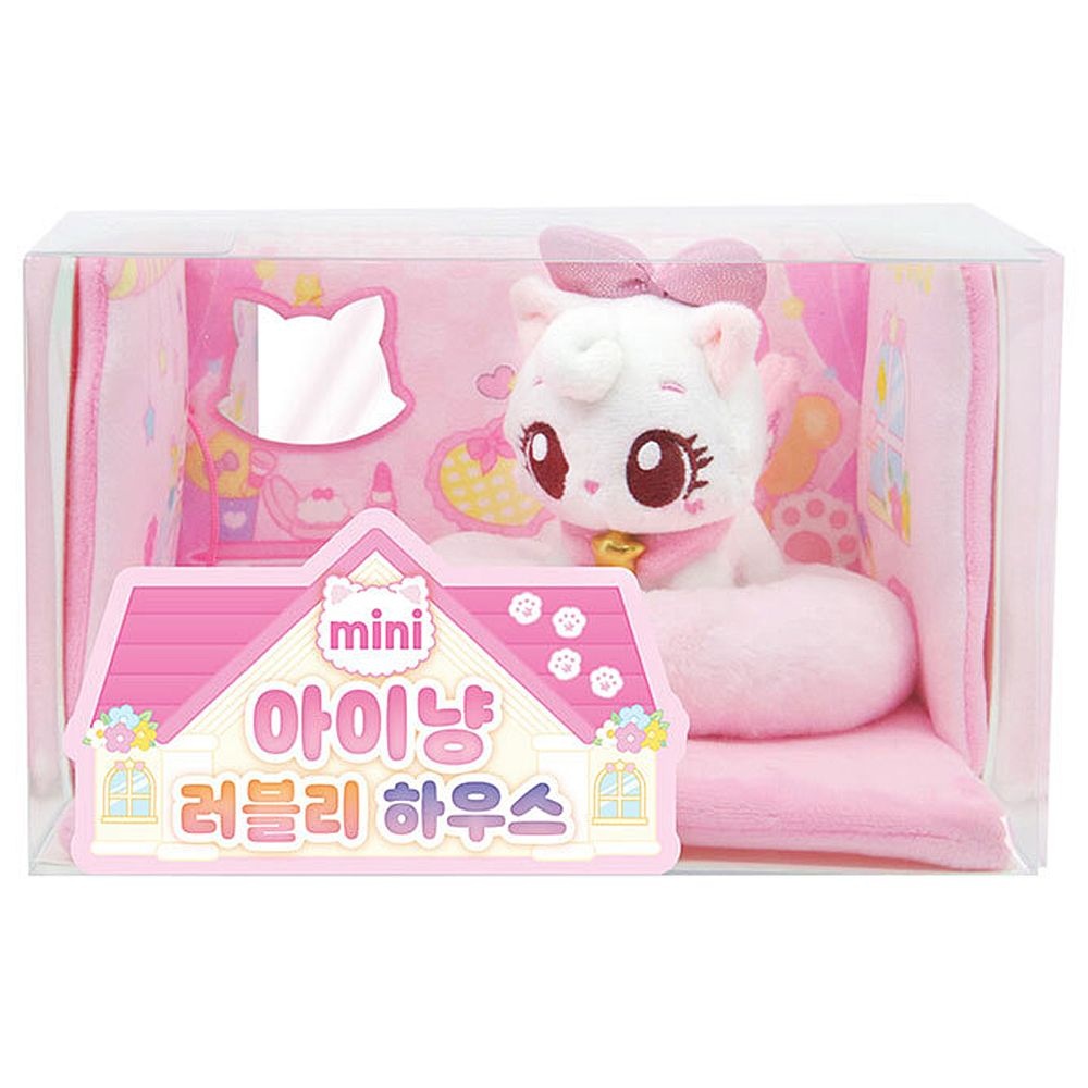위시캣 매직카드 미니 아이냥 러블리 하우스 인형 놀이 장난감