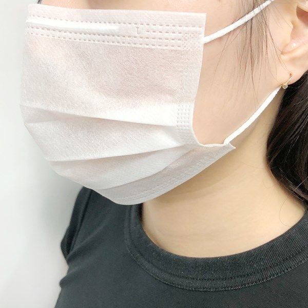텐바이텐 얇은 마스크 2중필터 50매 방수원단 일회용 여름용 덴탈마스크 비말