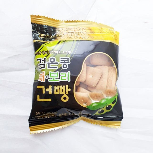 금풍제과 검은콩 깨 보리건빵 30gx100봉 1박스 미니건빵 간식