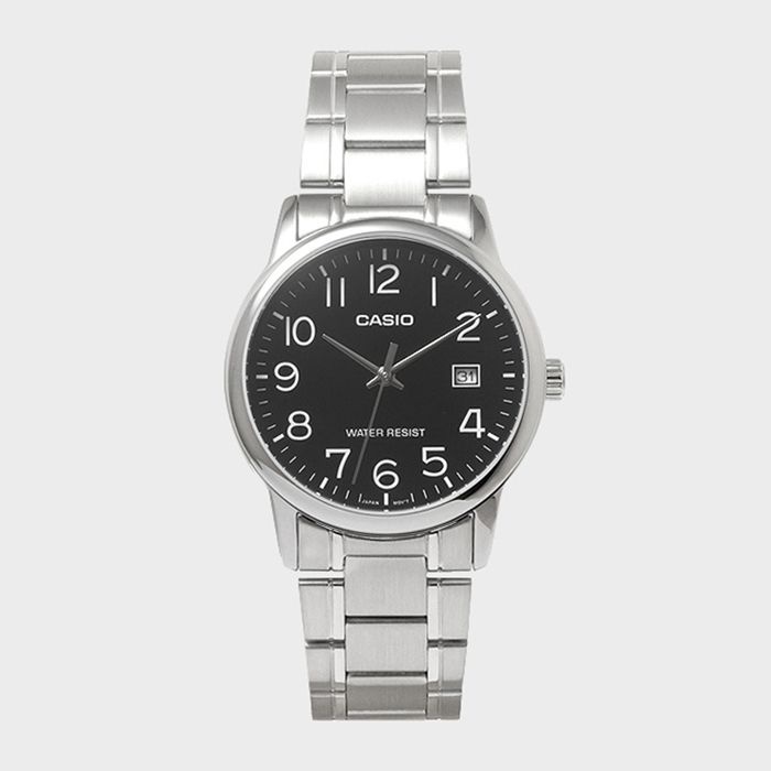 카시오 CASIO 카시오 MTP-V002D-1B 남성시계 심플 메탈 손목시계