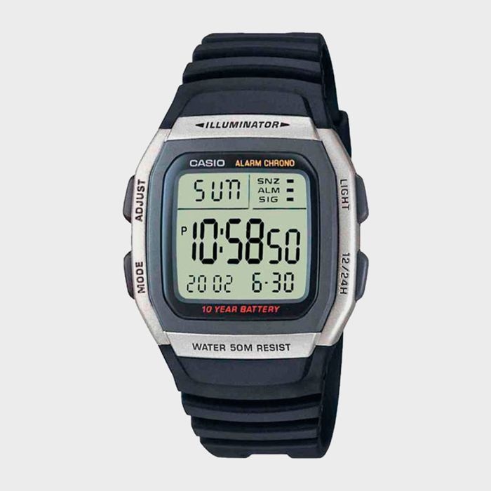 카시오 CASIO 카시오 W-96H-1A 남성 학생 군인시계 스포츠시계