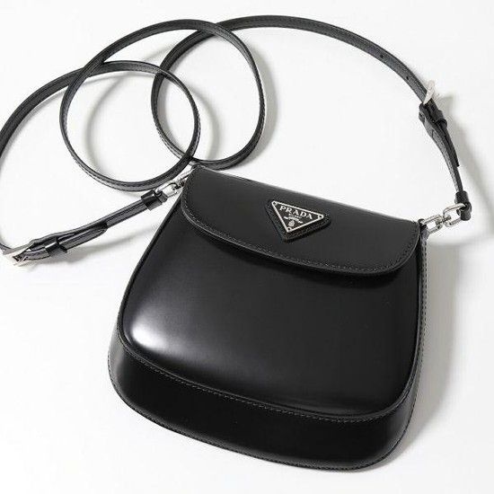 PRADA 1BH188 HOM ZO6 F0002 (클레오 브러시드 가죽 미니 백)